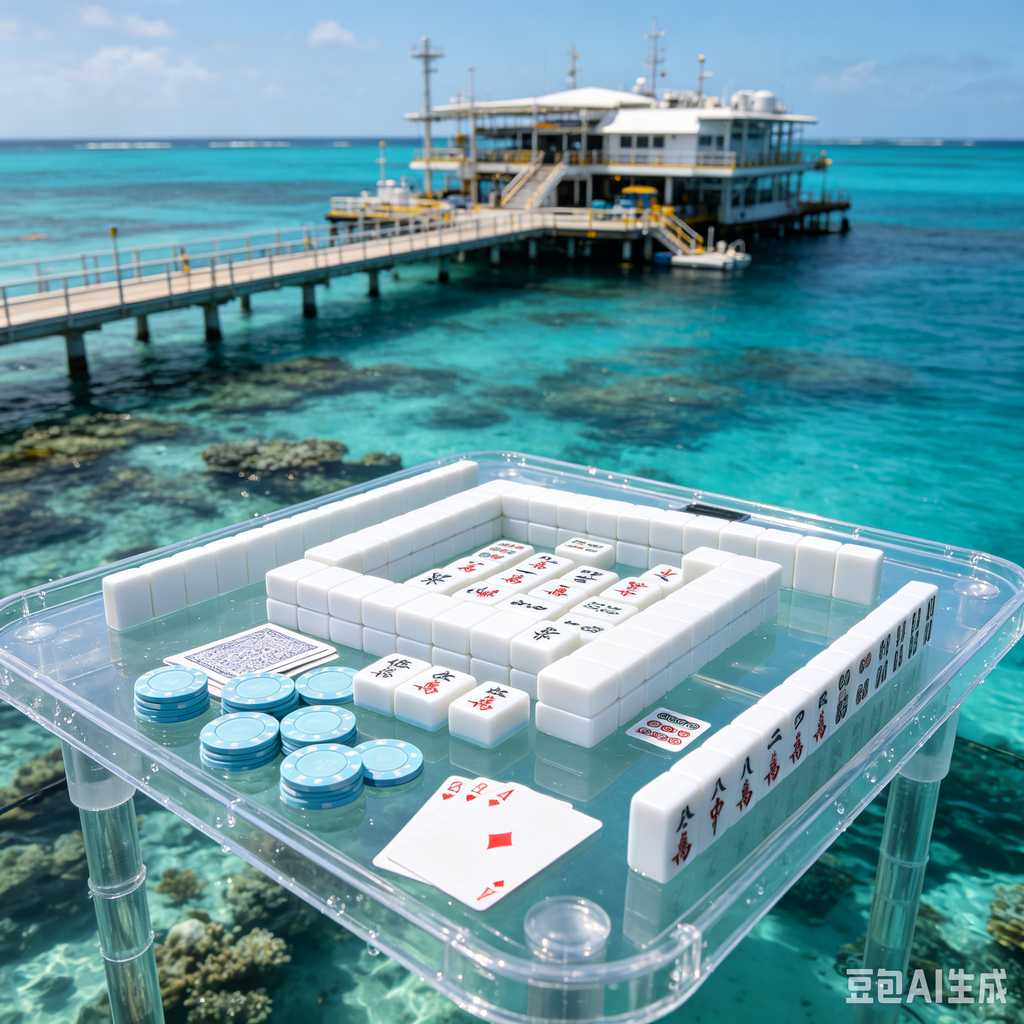 deep print mahjong set