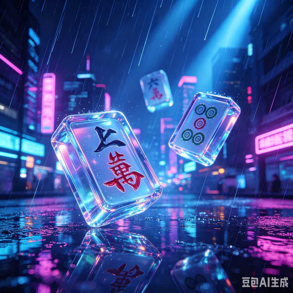 unique decoration mahjong tiles
