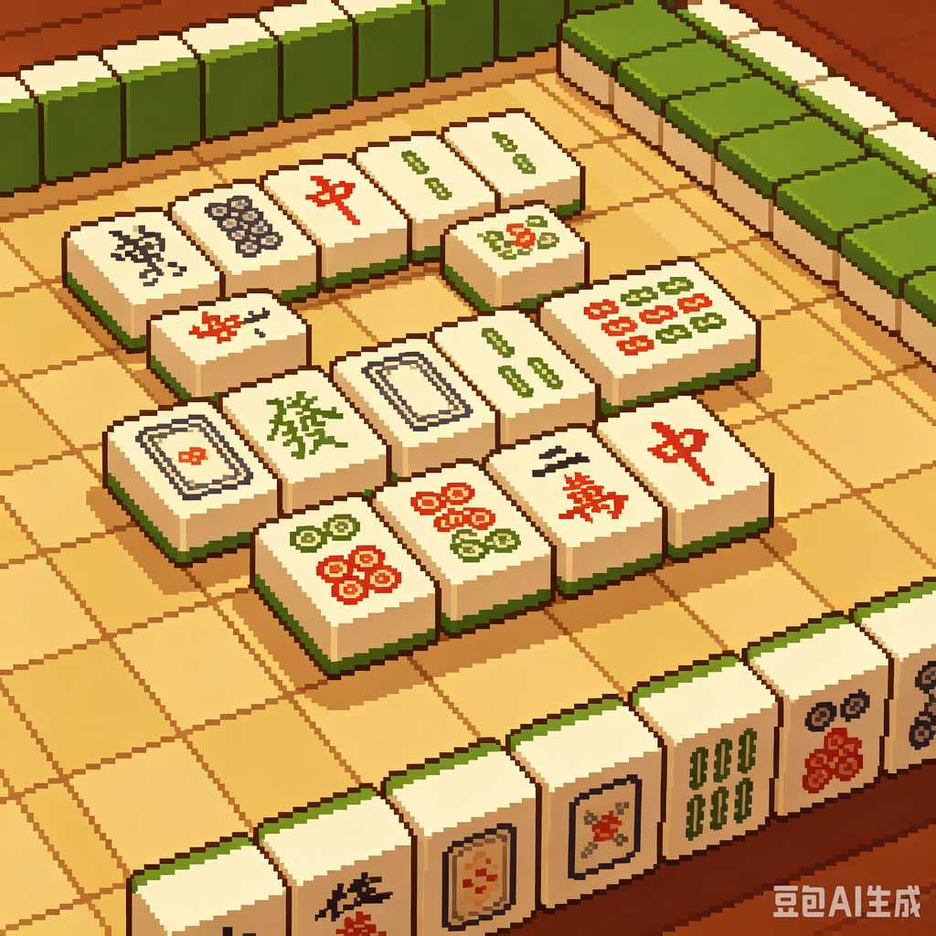 small size mahjong set for travel