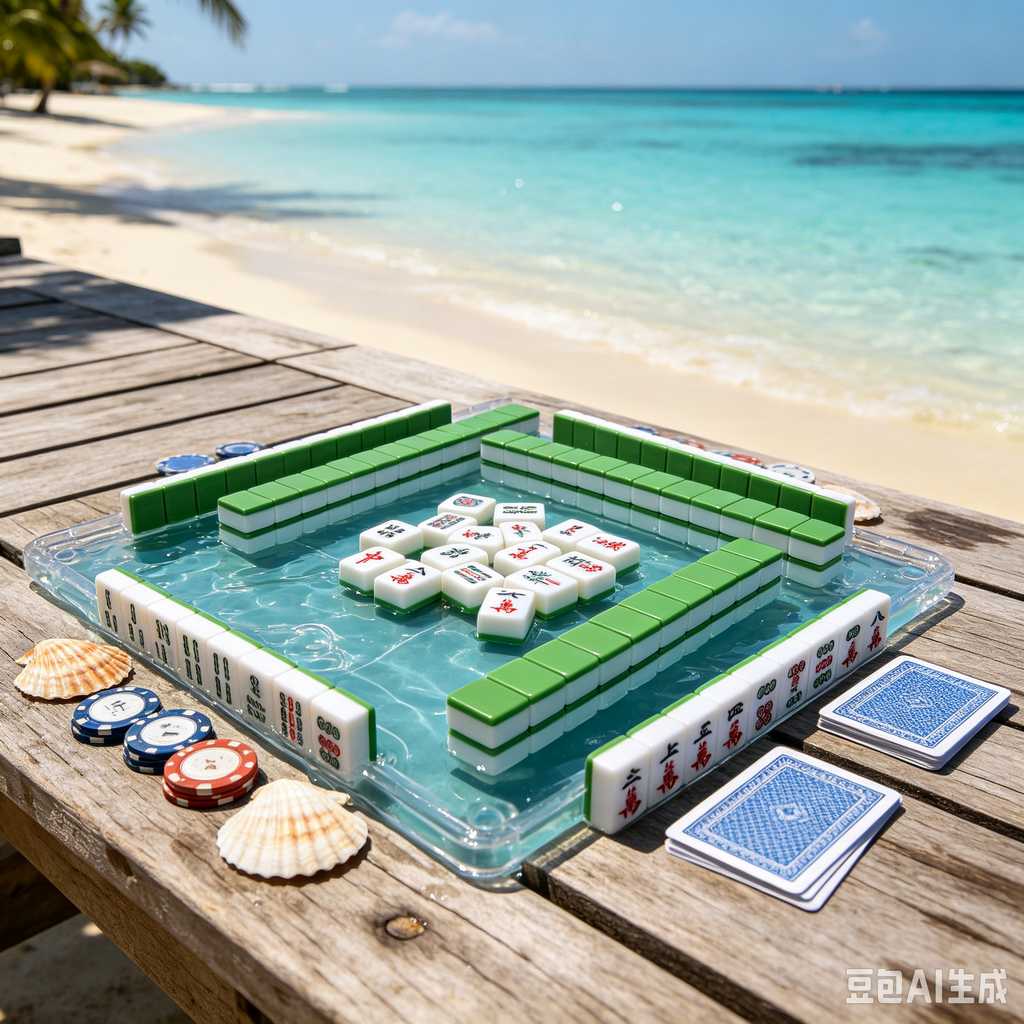 pink mahjong set